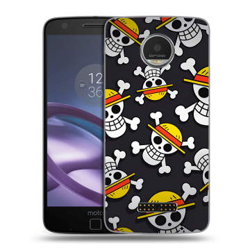 Пластиковый чехол на Lenovo Moto Z Play с принтом One Piece Ван Пис Пластиковый чехол на Lenovo Moto Z Play с принтом One Piece Ван Пис