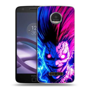 Пластиковый чехол на Lenovo Moto Z Play с принтом Death note Тетрадь смерти Пластиковый чехол на Lenovo Moto Z Play с принтом Death note Тетрадь смерти
