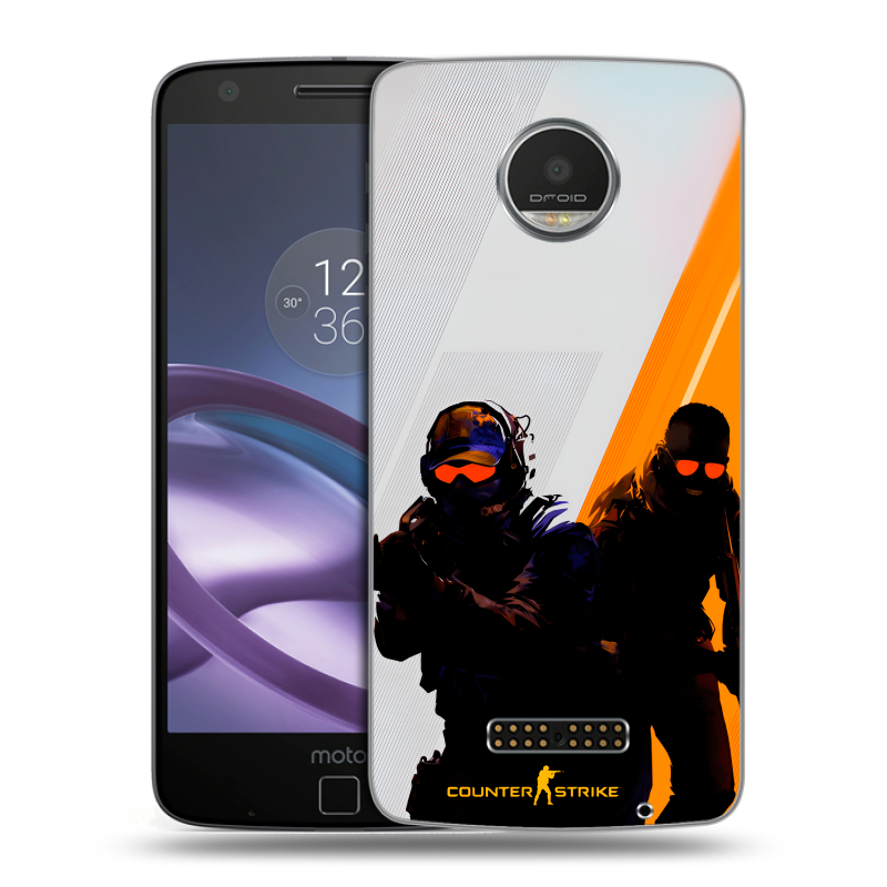 Пластиковый чехол на Lenovo Moto Z Play с принтом Контер страйк Counter strike Пластиковый чехол на Lenovo Moto Z Play с принтом Контер страйк Counter strike