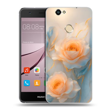 Силиконовый противоударный чехол на Huawei Nova с принтом Женский Силиконовый противоударный чехол на Huawei Nova с принтом Женский