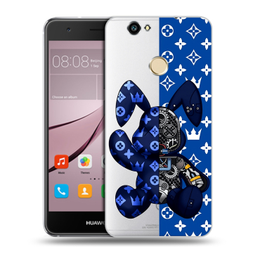 Силиконовый противоударный чехол на Huawei Nova с принтом Луи робот