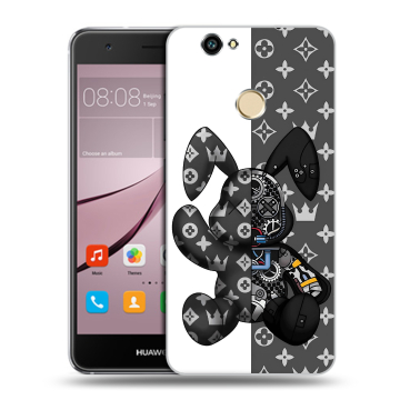 Силиконовый противоударный чехол на Huawei Nova с принтом Луи робот