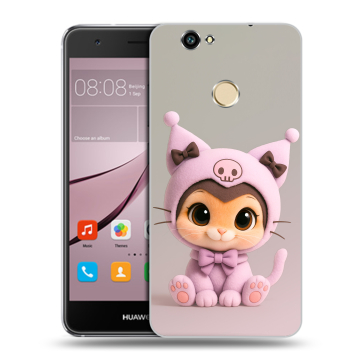 Силиконовый противоударный чехол на Huawei Nova с принтом Куроми Kuromi 