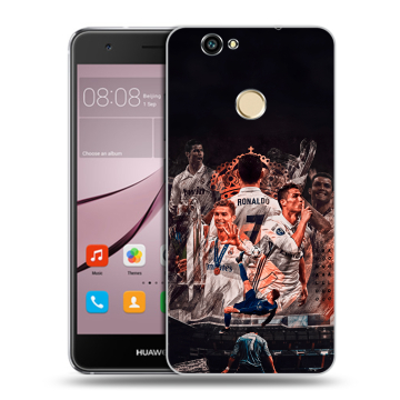 Силиконовый противоударный чехол на Huawei Nova с принтом Реал Роналдо Real Ronaldo Силиконовый противоударный чехол на Huawei Nova с принтом Реал Роналдо Real Ronaldo