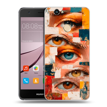Силиконовый противоударный чехол на Huawei Nova с принтом Модный принт Силиконовый противоударный чехол на Huawei Nova с принтом Модный принт