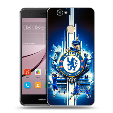 Силиконовый противоударный чехол на Huawei Nova с принтом Chelsea Челси
