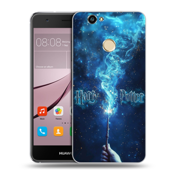 Силиконовый противоударный чехол на Huawei Nova с принтом Harry Potter Гарри Поттер