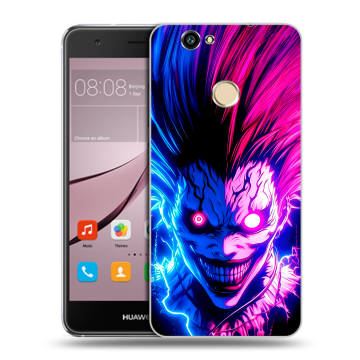 Силиконовый противоударный чехол на Huawei Nova с принтом Death note Тетрадь смерти