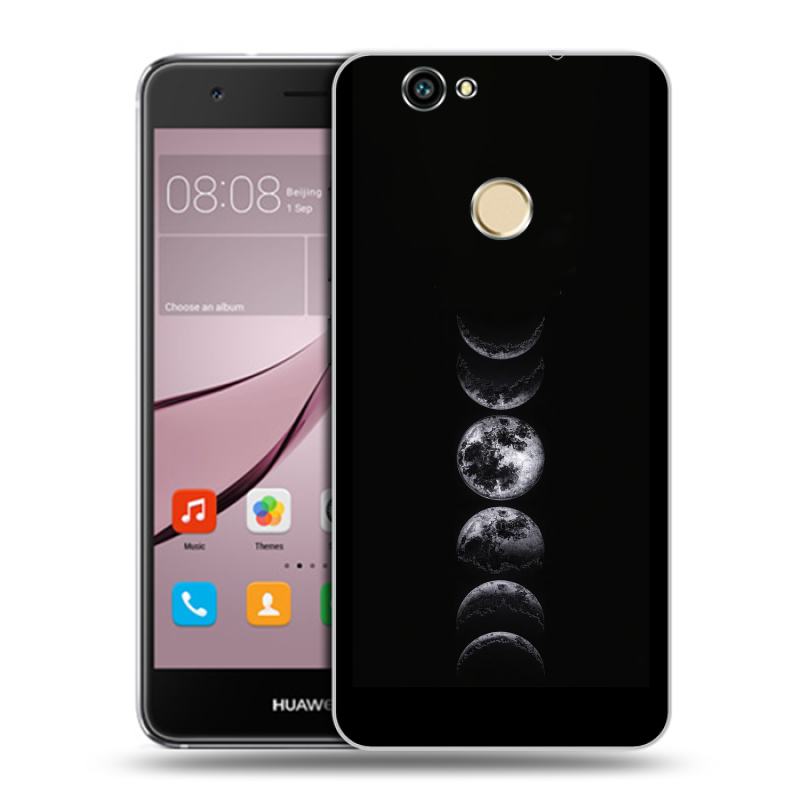 Силиконовый противоударный чехол на Huawei Nova с принтом женский Силиконовый противоударный чехол на Huawei Nova с принтом женский