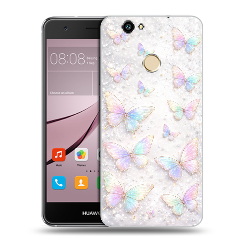 Силиконовый противоударный чехол на Huawei Nova с принтом женский Силиконовый противоударный чехол на Huawei Nova с принтом женский