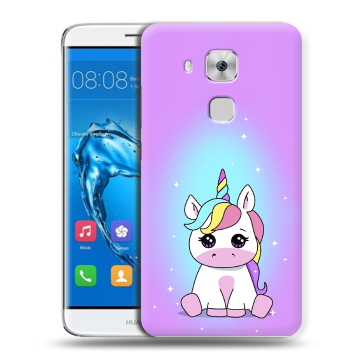 Пластиковый чехол на Huawei Nova﻿ Plus с принтом Единорог
