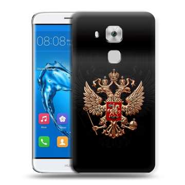 Пластиковый чехол на Huawei Nova﻿ Plus с принтом Герб России