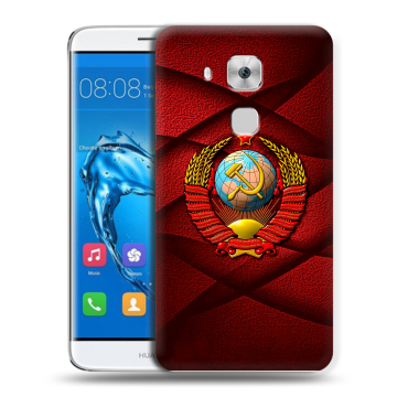 Пластиковый чехол на Huawei Nova﻿ Plus с принтом Герб СССР