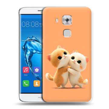Пластиковый чехол на Huawei Nova﻿ Plus с принтом Милые котики