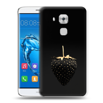 Пластиковый чехол на Huawei Nova﻿ Plus с принтом Черная клубника