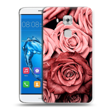 Пластиковый чехол на Huawei Nova﻿ Plus с принтом Цветы розы