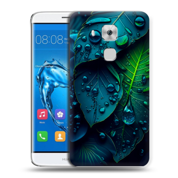 Пластиковый чехол на Huawei Nova﻿ Plus с принтом Листья
