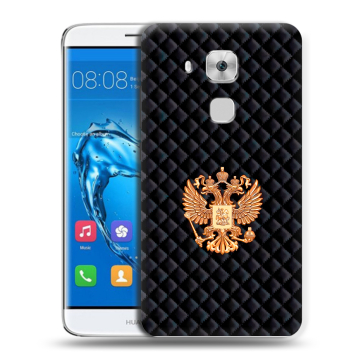 Пластиковый чехол на Huawei Nova Plus с принтом Герб России принт Пластиковый чехол на Huawei Nova Plus с принтом Герб России принт