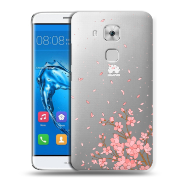 Пластиковый чехол на Huawei Nova Plus с принтом Ветка сакуры