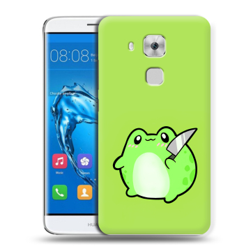 Пластиковый чехол на Huawei Nova Plus с принтом Лягушенок Пластиковый чехол на Huawei Nova Plus с принтом Лягушенок