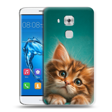 Пластиковый чехол на Huawei Nova Plus с принтом котенок Пластиковый чехол на Huawei Nova Plus с принтом котенок