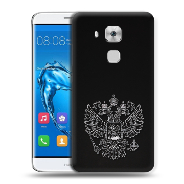 Пластиковый чехол на Huawei Nova Plus с принтом Герб России Пластиковый чехол на Huawei Nova Plus с принтом Герб России