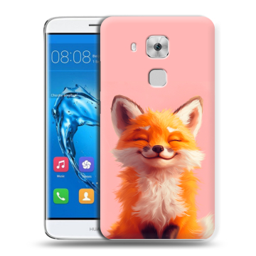 Пластиковый чехол на Huawei Nova Plus с принтом милая лиса Пластиковый чехол на Huawei Nova Plus с принтом милая лиса