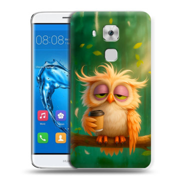 Пластиковый чехол на Huawei Nova Plus с принтом сова Пластиковый чехол на Huawei Nova Plus с принтом сова