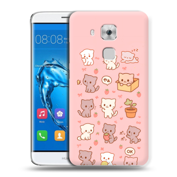 Пластиковый чехол на Huawei Nova Plus с принтом Hello Kitty Хелоу Кити