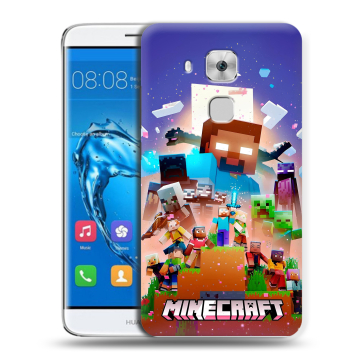 Пластиковый чехол на Huawei Nova Plus с принтом Майнкрафт Minecraft Пластиковый чехол на Huawei Nova Plus с принтом Майнкрафт Minecraft