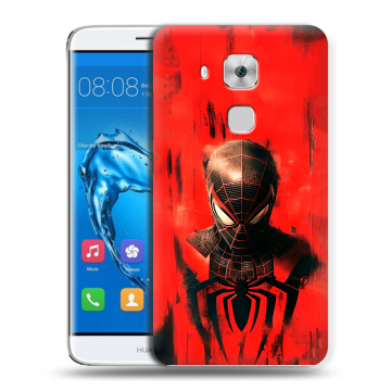 Пластиковый чехол на Huawei Nova Plus с принтом человек паук spiderman Пластиковый чехол на Huawei Nova Plus с принтом человек паук spiderman