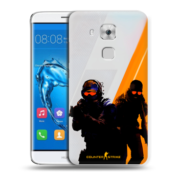 Пластиковый чехол на Huawei Nova Plus с принтом Контер страйк Counter strike