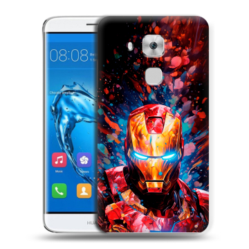 Пластиковый чехол на Huawei Nova Plus с принтом Железный человек Ironman Пластиковый чехол на Huawei Nova Plus с принтом Железный человек Ironman
