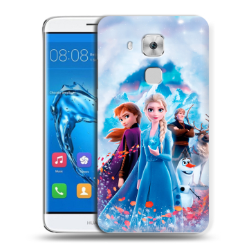 Пластиковый чехол на Huawei Nova Plus с принтом Холодное сердце Frozen Пластиковый чехол на Huawei Nova Plus с принтом Холодное сердце Frozen