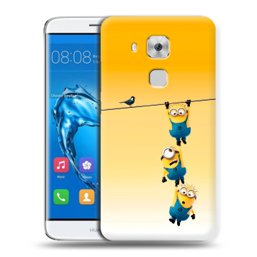Пластиковый чехол на Huawei Nova Plus с принтом Миньоны Пластиковый чехол на Huawei Nova Plus с принтом Миньоны