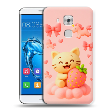 Пластиковый чехол на Huawei Nova Plus с принтом для девочек