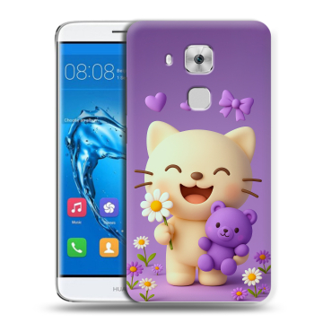 Пластиковый чехол на Huawei Nova Plus с принтом для девочек