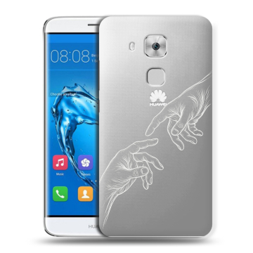 Пластиковый чехол на Huawei Nova Plus с принтом Сотворение мира