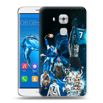 Пластиковый чехол на Huawei Nova Plus с принтом Реал Роналдо Пластиковый чехол на Huawei Nova Plus с принтом Реал Роналдо