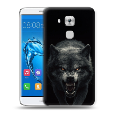 Пластиковый чехол на Huawei Nova Plus с принтом Волк Пластиковый чехол на Huawei Nova Plus с принтом Волк