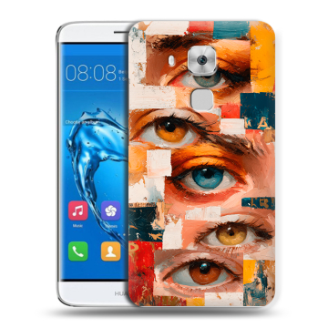Пластиковый чехол на Huawei Nova Plus с принтом Модный принт
