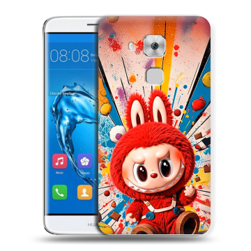 Пластиковый чехол на Huawei Nova Plus с принтом Labubu Лабубу Пластиковый чехол на Huawei Nova Plus с принтом Labubu Лабубу