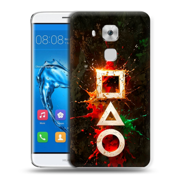 Пластиковый чехол на Huawei Nova Plus с принтом Squid Game Игра кальмара