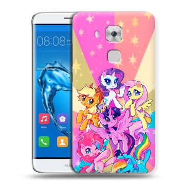 Пластиковый чехол на Huawei Nova Plus с принтом My little pony Дружба чудо Пластиковый чехол на Huawei Nova Plus с принтом My little pony Дружба чудо