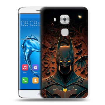 Пластиковый чехол на Huawei Nova Plus с принтом Batman Бэтмен
