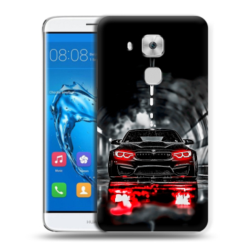 Пластиковый чехол на Huawei Nova Plus с принтом BMW БМВ Пластиковый чехол на Huawei Nova Plus с принтом BMW БМВ