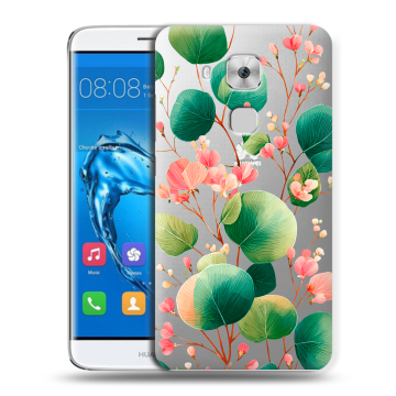 Пластиковый чехол на Huawei Nova Plus с принтом женский