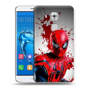 Пластиковый чехол на Huawei Nova Plus с принтом Spiderman Человек паук