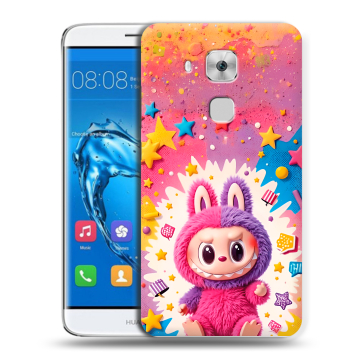 Пластиковый чехол на Huawei Nova Plus с принтом Labubu Лабубу Пластиковый чехол на Huawei Nova Plus с принтом Labubu Лабубу