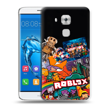 Пластиковый чехол на Huawei Nova Plus с принтом Roblox Роблокс Пластиковый чехол на Huawei Nova Plus с принтом Roblox Роблокс